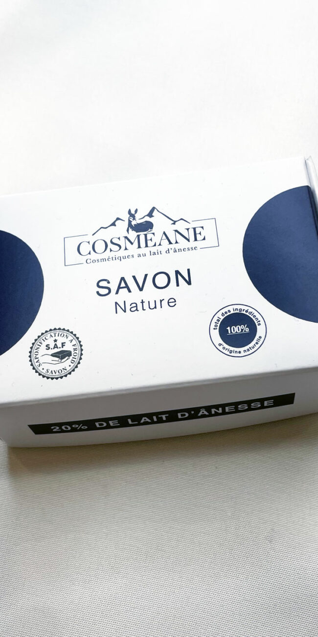 Savon au lait d'ânesse bon pour la peau produit d'Ariège