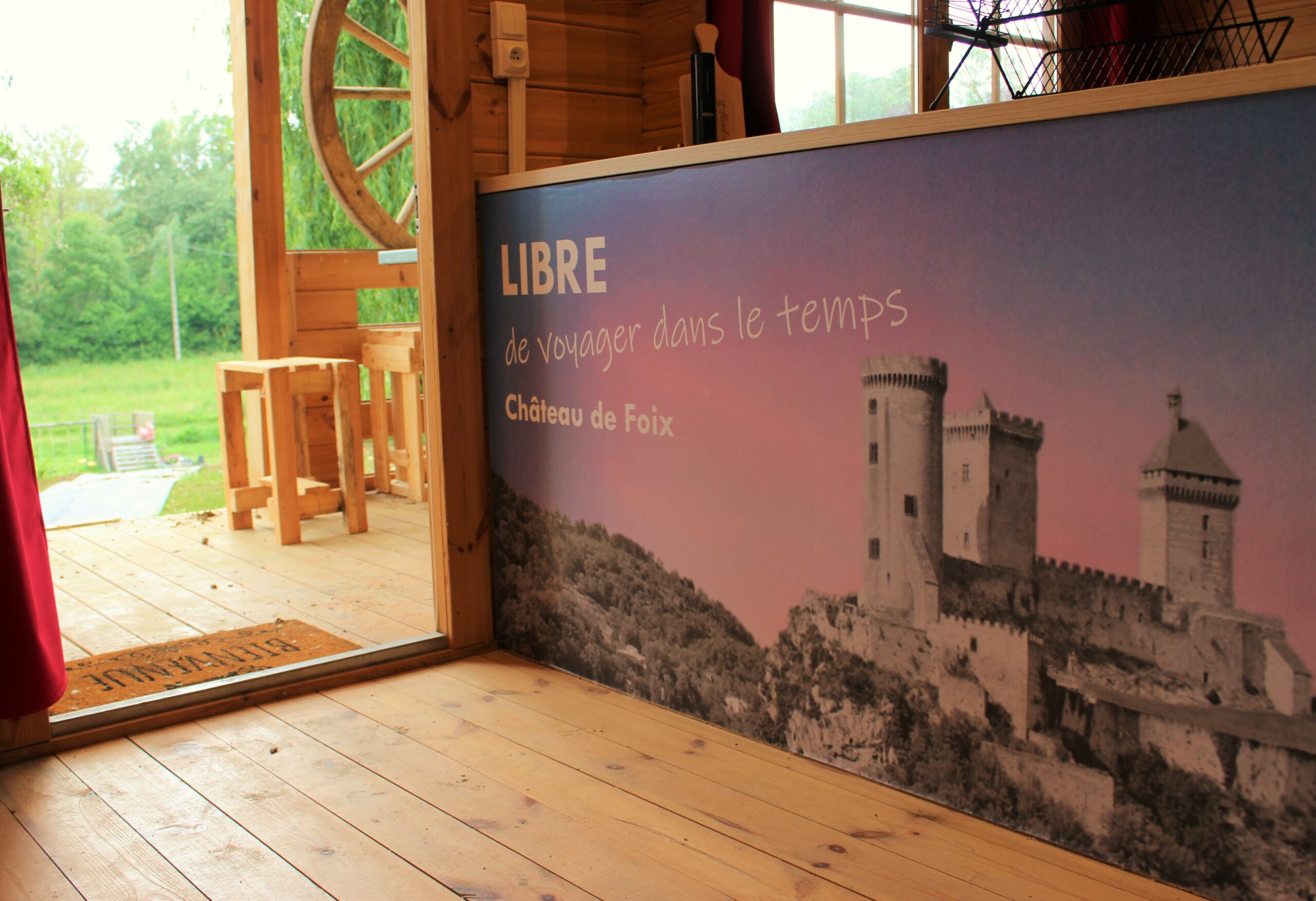 Dormir à la ferme location de chalets en Ariège